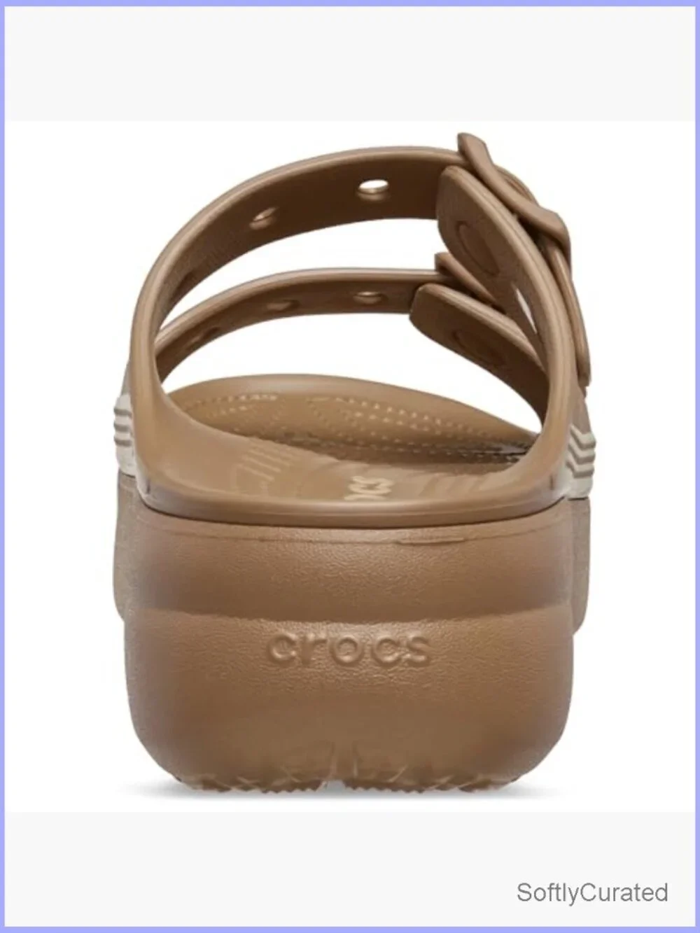 Platform Sandals with Dual Adjustable Straps & Lightweight Sole